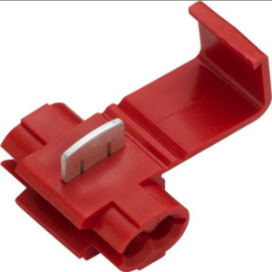 Złącze przewodu Scotchlok z blokadą, czerwone 0.3-0.75mm²